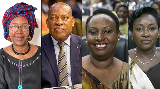 Abasenateri 4 bashyizweho na Perezida Kagame ni bantu ki?