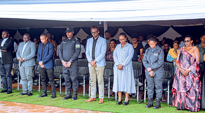 Kayonza: Hibutswe abana n’abagore bishwe muri Jenoside yakorewe Abatutsi