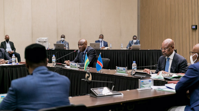 Inzego z'umutekano z'u Rwanda na DRC mu nama yiga ku mutekano w'ibihugu ...