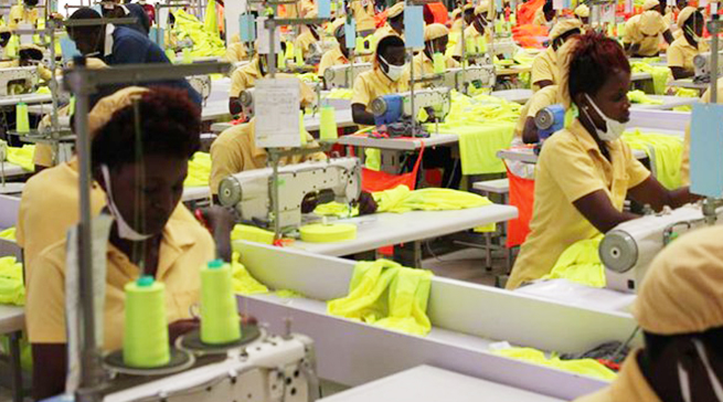 Local textile industry operators to improve the quality and quantity